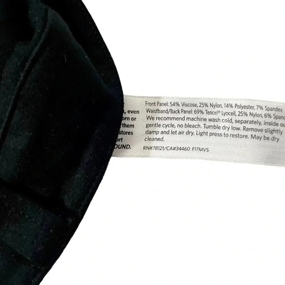 Eileen Fisher Two Tone Stretch Ponte Skinny Pants - Picture 3 of 4